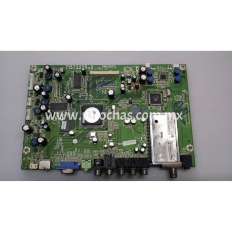 715t2225-2 Tarjeta Main // Philips Modelo 19mf337b/27